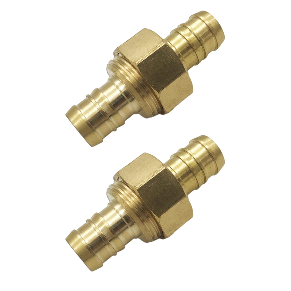 5x Garden Hose Mender 5/8'' Brass Hose Fittings Male Female Connector Quick 