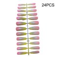 thumbnail image 3 of Puntas de uñas postizas Seitruly 24 Uds estilo degradado CE012056-01, 3 of 6