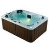 Canadian Spa KH-10011 Halifax SE 22-Jet 4-Person Hot Tub with LED Lighting & Waterfall