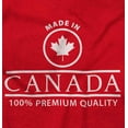 thumbnail image 2 of Made in Canada Maple Leaf Quality Plus Size Crewneck Graphic Tee Shirt Brisco Brands 2X, 2 of 5