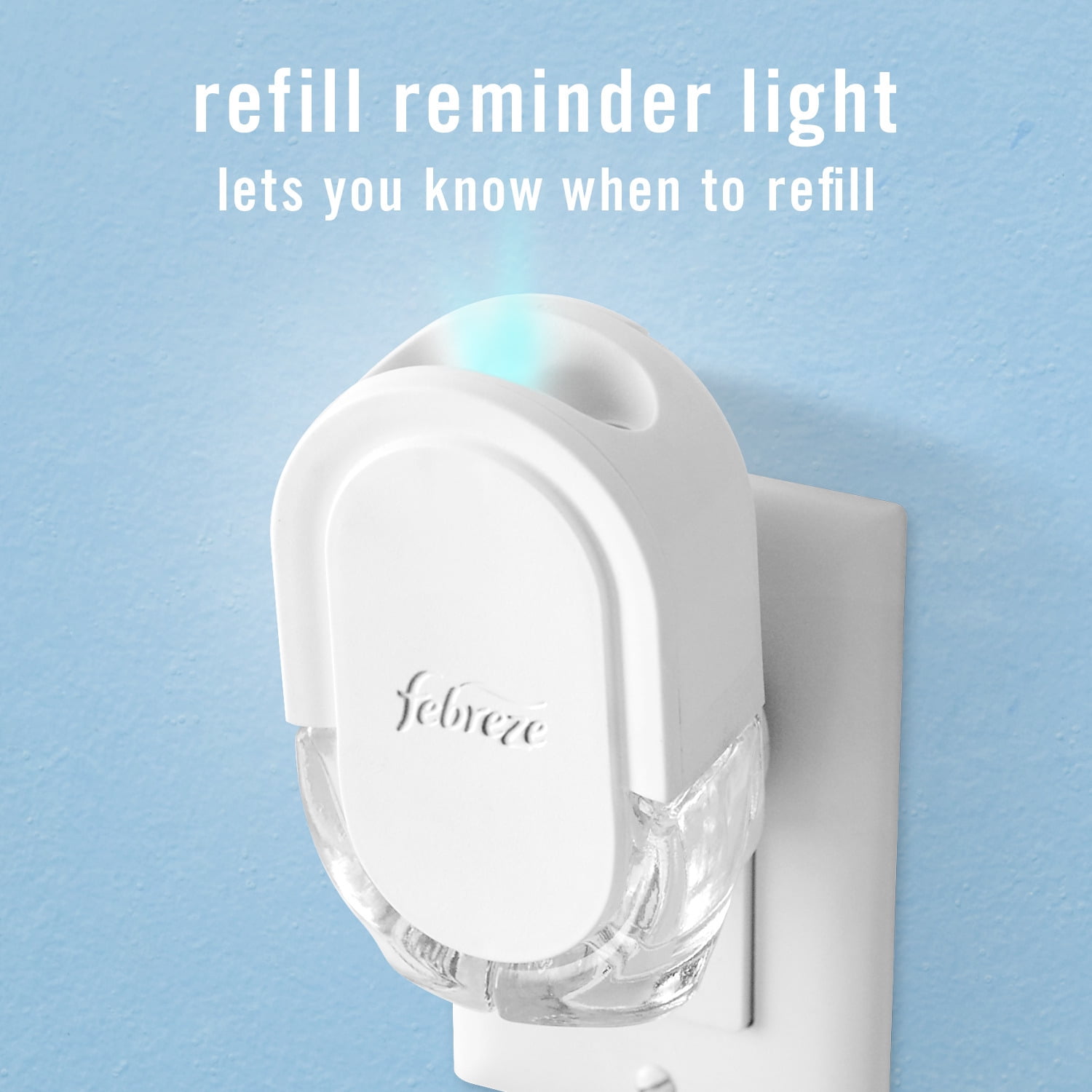 (6 pack) Febreze Plug In Air Freshener, Odor-Fighting Scented Oil Refill, Elemental Mix, 3 Refill
