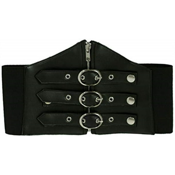 orchard corset black steampunk corset belt cb-925-s - Walmart.com ...