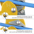 thumbnail image 4 of Climbing Rope Descender, 11 to 12.5mm Rope Clamp Grab Device Equipment for Rappelling Belaying Tree Climbing Aerial Silks Rigging, 4 of 7
