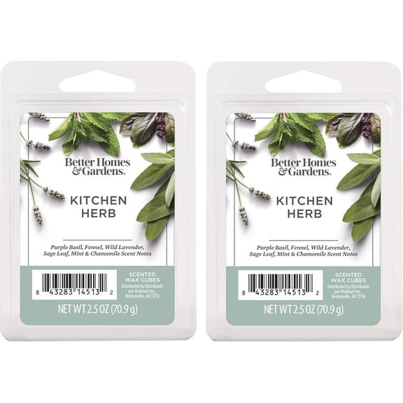 Scented Wax Cubes 2.5oz 2-Pack (Kitchen Herb)