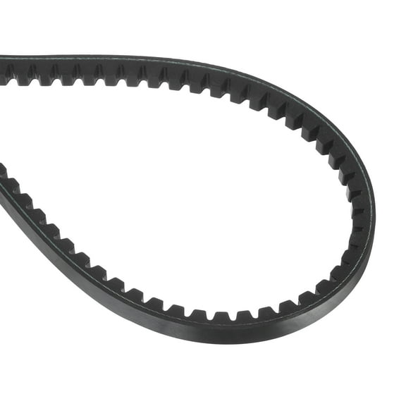 Uxcell BX93 EPDM V-Belt, Raw Edge Cogged Industrial Rubber V Belt 0.67" Width x 93" Inside Circumference