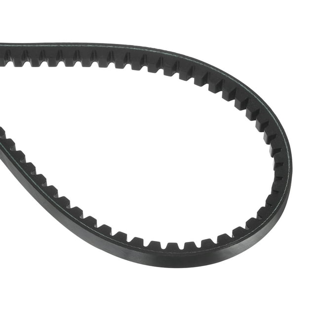 Uxcell BX77 EPDM V-Belt, Raw Edge Cogged Industrial Rubber V Belt 0.67" Width x 77" Inside Circumference