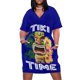 thumbnail image 1 of Vestido de bolsillo suelto divertido Tiki Time, vestido sensual para mujer, vestidos de noche para damas, 1 of 7