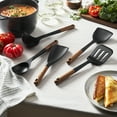 thumbnail image 4 of Staub Silicone with Wood Handle 5-pc Cooking Utensil Set, 4 of 5