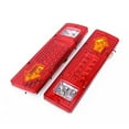 thumbnail image 3 of 2 x 12V 19 LED Tail Lights Rear Brake Lamp Stop Turn Indicator For Car Truck Red, 3 of 10