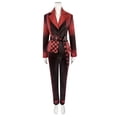 thumbnail image 5 of Descendant5 Series Halloween Costume,Red Princess Dress Up Outfits,Halloween Cosplay Party Dress for Women,Size XL, 5 of 9