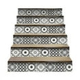 thumbnail image 6 of HomeRoots 5" X 5" Black and White Multi  Peel and Stick Removable Tiles Black, 6 of 9