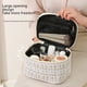 thumbnail image 2 of Bolsa de maquillaje de gran capacidad, bolsa de almacenamiento de maquillaje para viajes diarios, bolsa de baño portátil de moda para mujer, 2 of 6