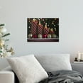 thumbnail image 2 of Northlight LED Lighted Red and Gold Christmas Candles Display Canvas Wall Art 11.75" x 15.75", 2 of 5