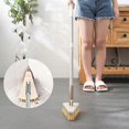 thumbnail image 4 of Tile Floor Scrub Brush Triangular & Bendable Design Stiff Bristle Grout and Corner Scrubber, 4 of 6