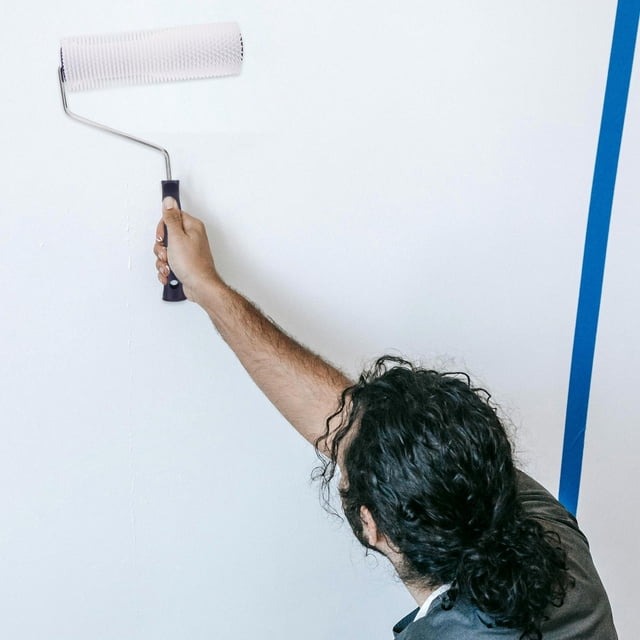 Milisten Herramienta Manual Rodillo De Púas Para Eliminar En Pintura Epóxica