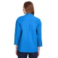 thumbnail image 2 of Devon & Jones DG560W Ladies Crown Collection Stretch Broadcloth 3/4 Sleeve Blouse, 2 of 2
