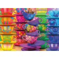 thumbnail image 1 of Jigsaw Puzzle Ceaco Rainbow - Tazas de té (300 piezas), 1 of 9