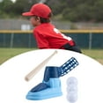 thumbnail image 1 of Máquina de béisbol para niños Máquina de béisbol Toy Baseball Practice Juego de deportes al aire libre Tren Interactive Toy Baseball Launcher azul, 1 of 8