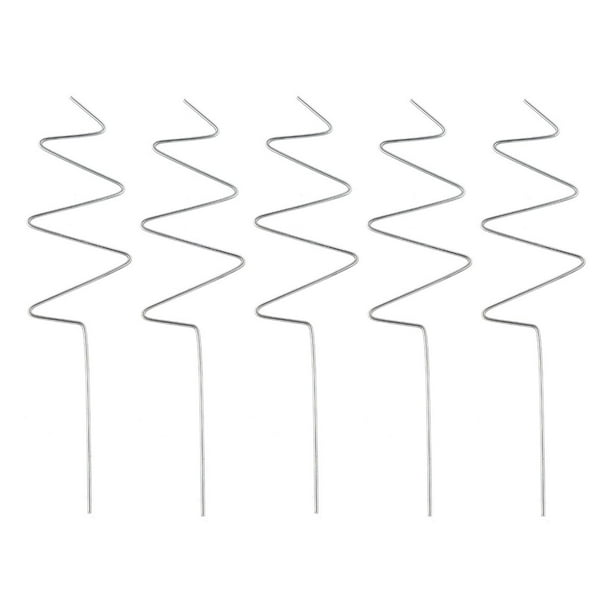 5 piezas de soporte para trepar vides, herramienta de fijación de protección de hierro para plantas, soporte para flores 30 centimetros