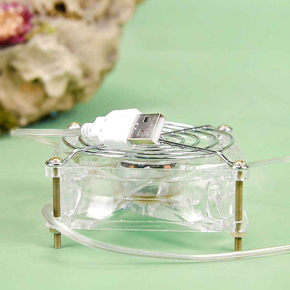 Cooling Fan For Dogs Cats Summer USB Small Desks Cooler Fan Portable Acrylic Pet Cage Fan Pet Supplies For Guinea Pigs Hamsters Rabbits Dogs Walmart