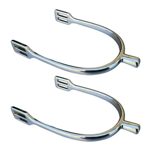 colaxi 2Pcs Horse Riding for Women/Kids Practical Equestrian Supplies Sturdy Professional Zinc Alloy Equestrian Training M