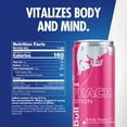 thumbnail image 2 of Red Bull Peach Edition Energy Drink,  White Peach,  12 fl. oz.,  Pack of 4, 2 of 16