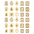 thumbnail image 3 of simhoa 30 Pcs Stickers DIY Decoration Supplies Journal Stickers for Card Making Journal F, 3 of 8