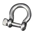thumbnail image 1 of Clearance! D Ring 10mm Inner Width Stainless Screw Small Bow D Ring Inner Width Stainless U Type Key Hook Small Bow for Craft Leather Replacement Buttons,L, 1 of 8