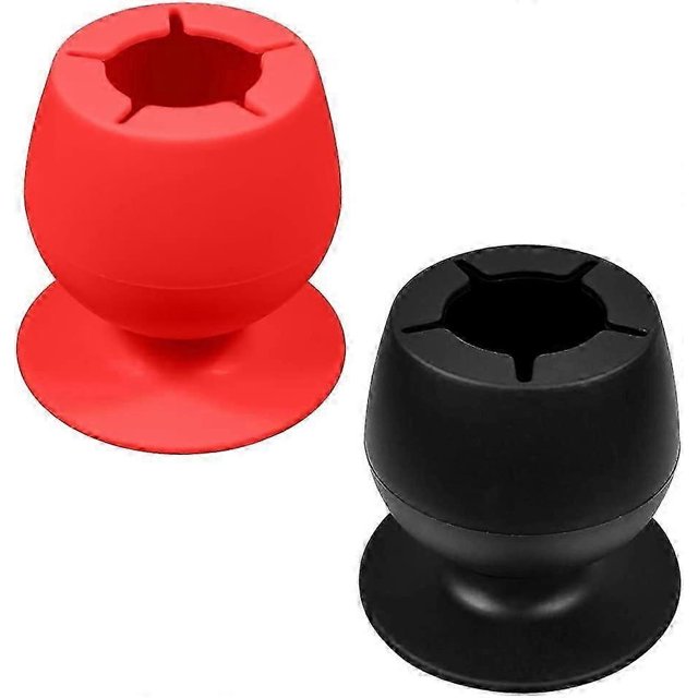2 Pack Weeding Collector, Suctioned Vinyl Weeding Scrap Collector, Silicone Suction Cups