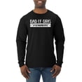 thumbnail image 1 of Wild Bobby, Outnumbered Dad with Girls Gift, Father's Day, Men Long Sleeve Shirt, Black, Small, 1 of 3