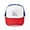Red/Blue/White, variant on - Worlds Best Pit Bull Dad - Adjustable Unisex Printed Trucker Hat with Mesh Back