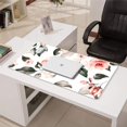 thumbnail image 3 of Long Mouse Pads for Desk,Pioneer Flower Floral Print Pattern Desk Mats on Top Of Desks, Desk Mouse Pad Extra Large with 3mm Non-Slip Base and Stitched Edge for Gaming,Office,Work,Home 31.5"x15.7", 3 of 6