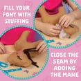 thumbnail image 4 of Minikit de costura Craft-tastic Make a Friend Pony, 4 of 7