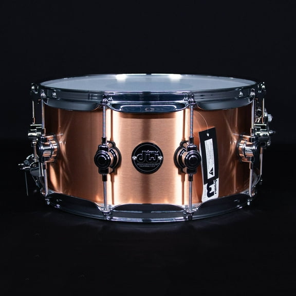 DW DW Performance Series 1mm Polished Copper Snare Drum 14 x 6.5 in.