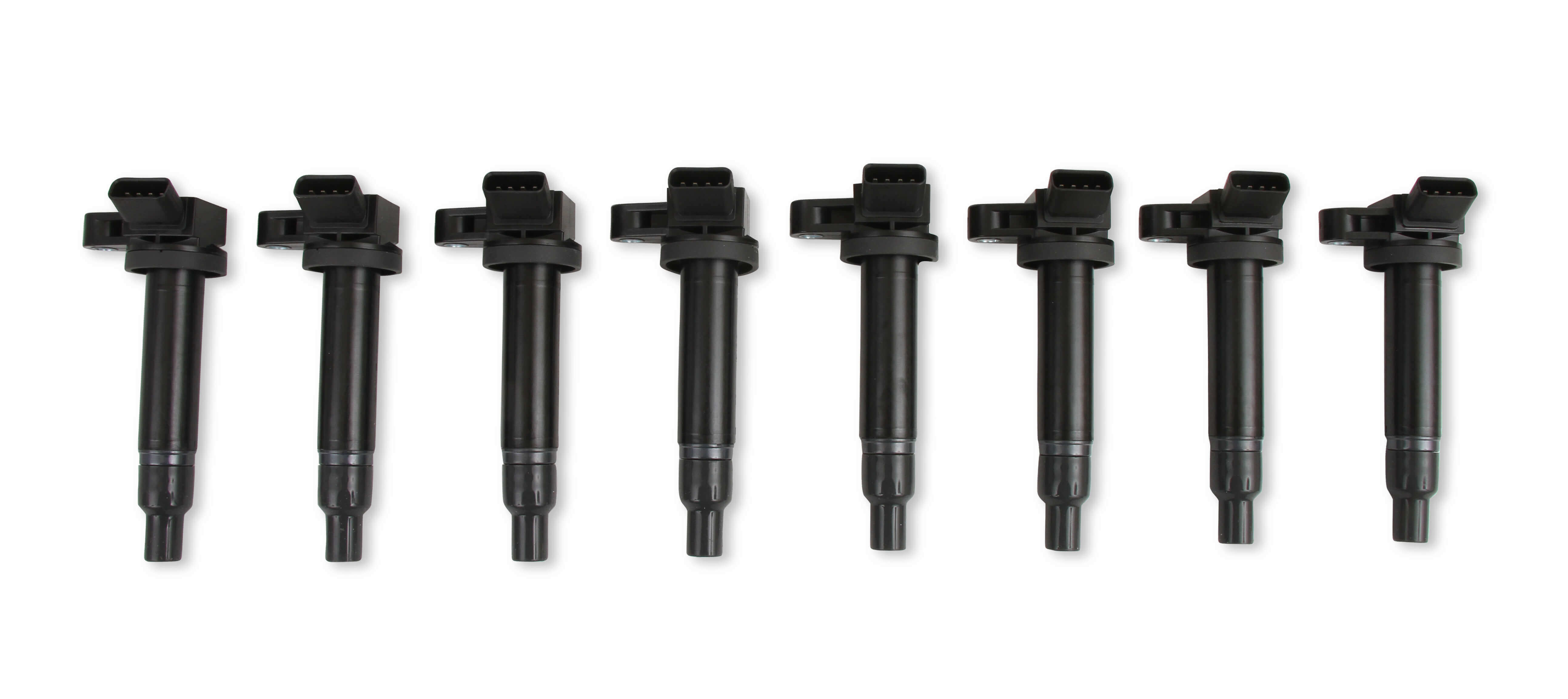 ACCEL 140083K-8 Accel Ignition Coils - 1998-2010 Toyota, 4.7L/Lexus 4.3L, V8 Engines, 8-Pack, Black