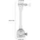 thumbnail image 2 of Rallonge Robinet Cuisine Tête de Robinet de Cuisine 360 Pivotant Economiseur D'eau pour Robinet Evier de Cuisine Colador Extensión (18cm - Gris) Ormromra YQ-0647, 2 of 8