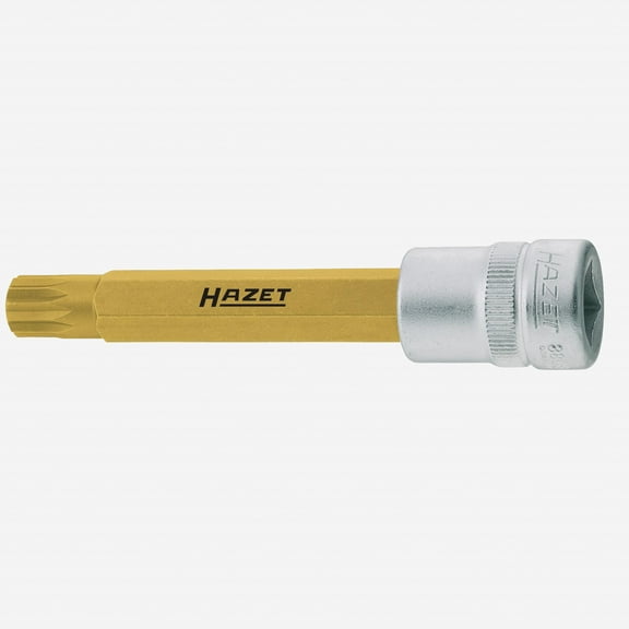 Hazet 8808LG-8 M8 Long XZN Titanium-Nitride Socket 3/8"