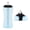 Blue 350ml, variant on Rodiuiu 350ML Collapsible Silicone Water Bottle, Lightweight Foldable Travel Squeeze Bottle, Leak-proof Drinking Bottle for Gym, Camping, Hiking, Running, Sports