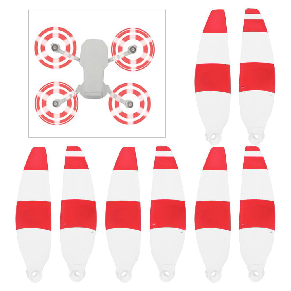 Details about   RC Drone Propeller Vanes Screws Spare Accessories Kit For Mini Drone Red