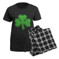 thumbnail image 5 of CafePress - Shamrock Women's Dark Pajamas - Women's Short Sleeve Print T-Shirt and Pants Dark Cotton Pajama Set, 5 of 7