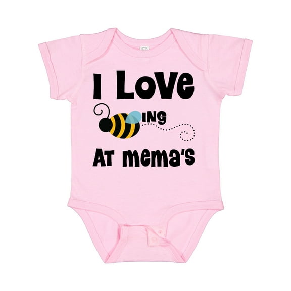 Inktastic Mema Grandchild Honeybee Boys or Girls Baby Bodysuit
