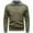 Army Green, variant on ZUKMRJPC Mens V Neck Sweater Fake Two Pieces Casual Lightweight Long Sleeve Slim Fit Pullover Fall Winter Fashion Business Work Basic Sweater