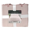 thumbnail image 1 of Set de edrecolcha Home Trens Jacquard rosa 3 piezas matrimonial, 1 of 4