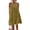 Army Green, variant on Women Summer Dresses Casual Spring Clothes Sleeveless Halter Neck A-Line Boho Mini Dress Beach Vacation Sundress