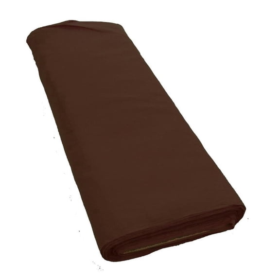 Burlap Fabrics Broadcloth Fabric Brown - 60 Inch Wide Cotton Poly Blend Sold by the Yard