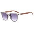 thumbnail image 1 of Gafas de sol con vetas de madera de color beige y uñas, gafas de sol para hombre con protección solar, gafas de sol con protección UV, 1 of 6