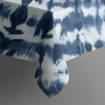 thumbnail image 5 of Blue White Tie Dye Mandala Pattern Square Tablecloth,Waterproof Square Table Cover,Wipeable Spillproof Washable Table Cover for Home Kitchen Party Decor 52"x52"(132x132cm), 5 of 6