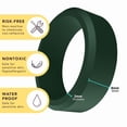 Wildfire Ring ESFP Personality Types Beveled Silicone Ring for Men ...