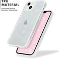 thumbnail image 3 of Compatible with iPhone 13 Case Cute Crystal Clear with Laser Bling Glitter Love Heart Pattern Design for Women Girls Soft TPU Phone Case Shockproof Protective Cover for iPhone 13, Love, 3 of 11