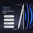 thumbnail image 1 of Adecuado para Apple Pencil, lápiz capacitivo, lápiz para iPad, lápiz táctil con carga magnética por adsorción de Apple y lápiz para escritura a mano, 1 of 1